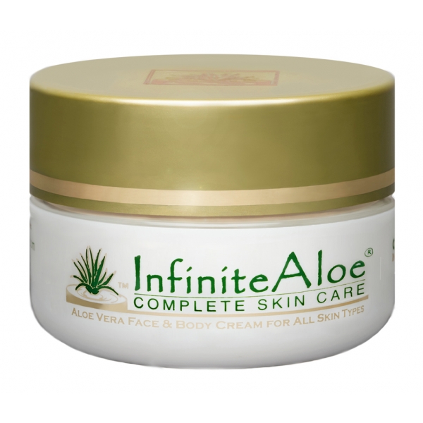 InfiniteAloe - Skin Care - Original Formula - Crema Luxury Biologica - Aloe Vera - Anti-Aging - Cruelity Free - 60 ml