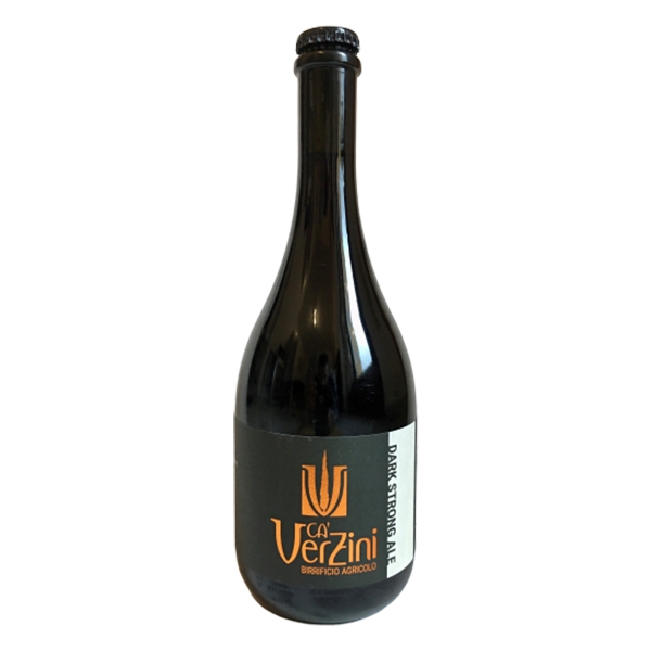 Ca' Verzini - Agricultural Brewery - Dark Strong Ale - Double Malt - Special Beer - High Quality Artisan Italian - 330 ml