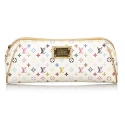 Louis Vuitton Vintage - Monogram Multicolor Kate Clutch - White - Leather Handbag - Luxury High Quality
