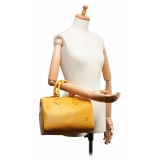 Louis Vuitton Vintage - Epi Speedy 25 Bag - Giallo - Borsa in Pelle - Alta Qualità Luxury
