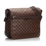 Louis Vuitton Vintage - Damier Ebene Spencer Bag - Marrone - Borsa in Pelle - Alta Qualità Luxury