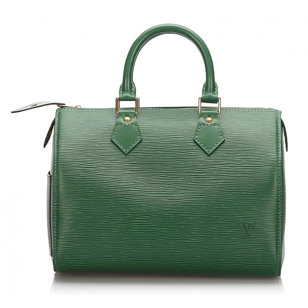 Louis Vuitton Vintage - Epi Speedy 25 Bag - Green - Leather Handbag -  Luxury High Quality - Avvenice
