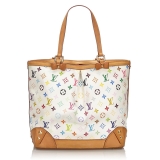 Louis Vuitton Vintage - Monogram Multicolor Sharleen MM Bag - Bianco - Borsa in Pelle - Alta Qualità Luxury