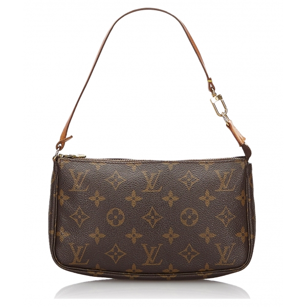 Louis Vuitton Vintage - Monogram Pochette Accessoires Bag - Brown