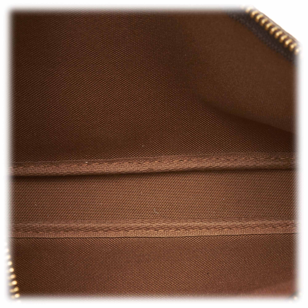 Louis Vuitton Vintage - Monogram Pochette Bosphore Brown - Canvas and Vachetta  Leather Crossbody Bag - Luxury High Quality - Avvenice