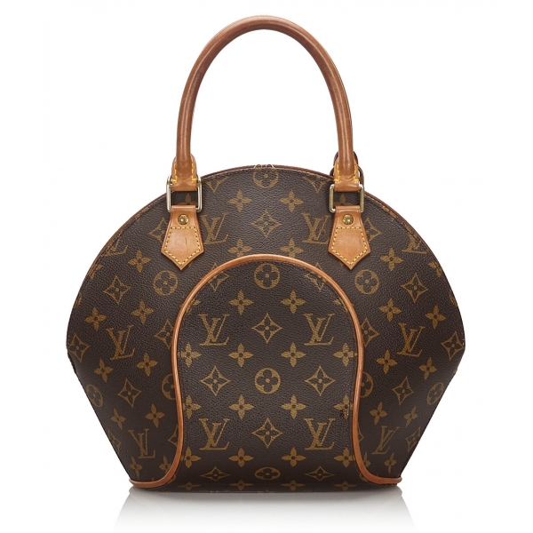 Louis Vuitton Vintage - Monogram Ellipse PM Bag - Brown - Leather Handbag - Luxury High Quality