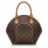 Louis Vuitton Vintage - Monogram Ellipse PM Bag - Brown - Leather Handbag - Luxury High Quality