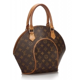 Louis Vuitton Vintage - Monogram Ellipse PM Bag - Brown - Leather Handbag - Luxury High Quality