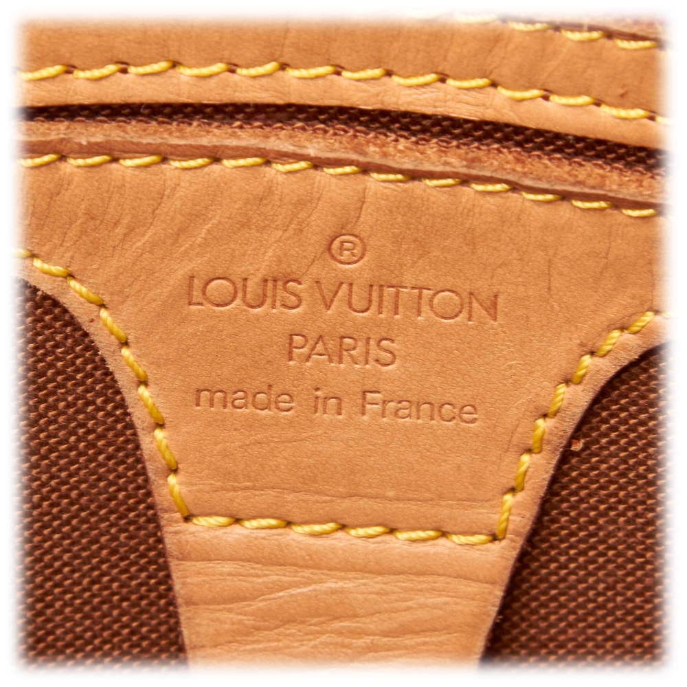 Ellipse leather handbag Louis Vuitton Brown in Leather - 35120766