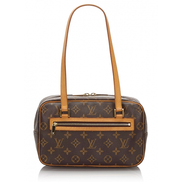 Louis Vuitton Vintage - Monogram Cite MM Bag - Marrone - Borsa in Pelle - Alta Qualità Luxury