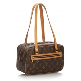 Louis Vuitton Vintage - Monogram Cite MM Bag - Brown - Leather Handbag - Luxury High Quality