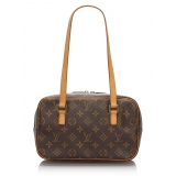 Louis Vuitton Vintage - Monogram Cite MM Bag - Brown - Leather Handbag - Luxury High Quality