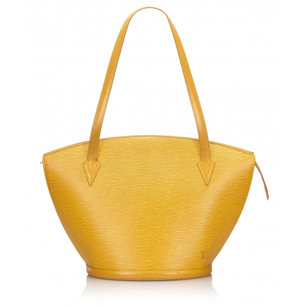 Louis Vuitton Vintage - Epi Saint Jacques PM Long Strap Bag - Yellow - Leather and Epi Leather Handbag - Luxury High Quality