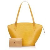 Louis Vuitton Vintage - Epi Saint Jacques PM Long Strap Bag - Yellow - Leather and Epi Leather Handbag - Luxury High Quality