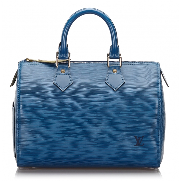 Louis Vuitton Vintage - Epi Speedy 25 Bag - Blue - Leather Handbag - Luxury  High Quality - Avvenice