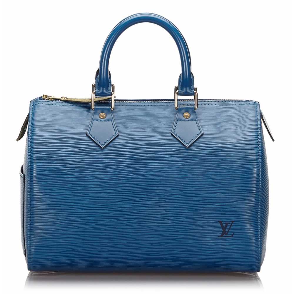 Louis Vuitton Vintage Louis Vuitton Speedy 25 Blue Epi Leather