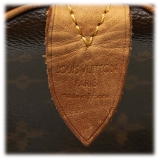 Louis Vuitton Vintage - Monogram Speedy 35 Bag - Brown - Leather Handbag - Luxury High Quality