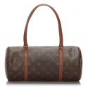 Louis Vuitton Vintage - Monogram Papillon 30 Bag - Marrone - Borsa in Pelle - Alta Qualità Luxury