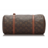 Louis Vuitton Vintage - Monogram Papillon 30 Bag - Marrone - Borsa in Pelle - Alta Qualità Luxury