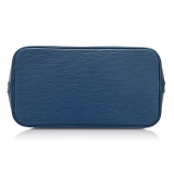 Louis Vuitton Vintage - Epi Alma PM Bag - Blu - Borsa in Pelle Epi e Pelle - Alta Qualità Luxury