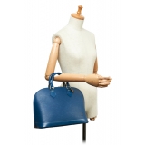 Louis Vuitton Vintage - Epi Alma PM Bag - Blue - Leather and Epi Leather Handbag - Luxury High Quality