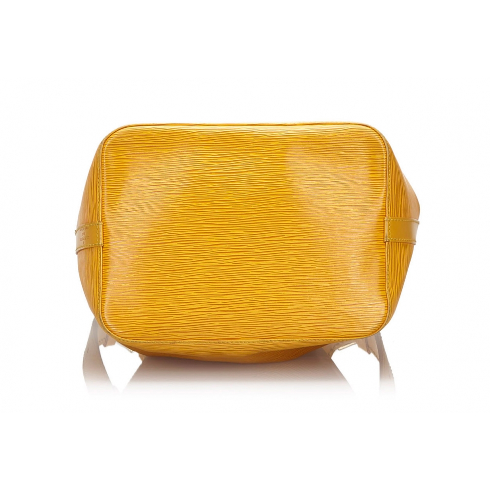 Louis Vuitton Vintage - Epi Petit Noe Bag - Yellow - Leather and Epi Leather Handbag - Luxury ...