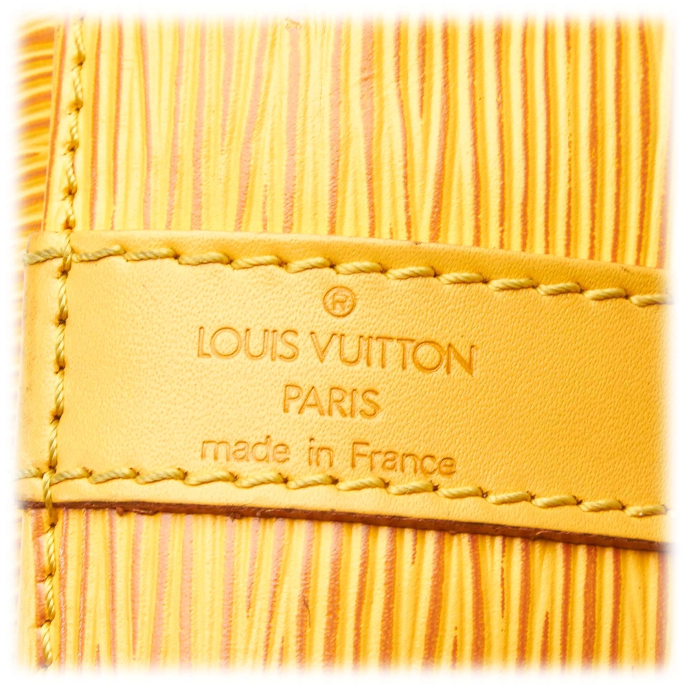 Louis Vuitton Tassil Yellow Epi Leather Petit Noe Shoulder Bag Louis  Vuitton | The Luxury Closet