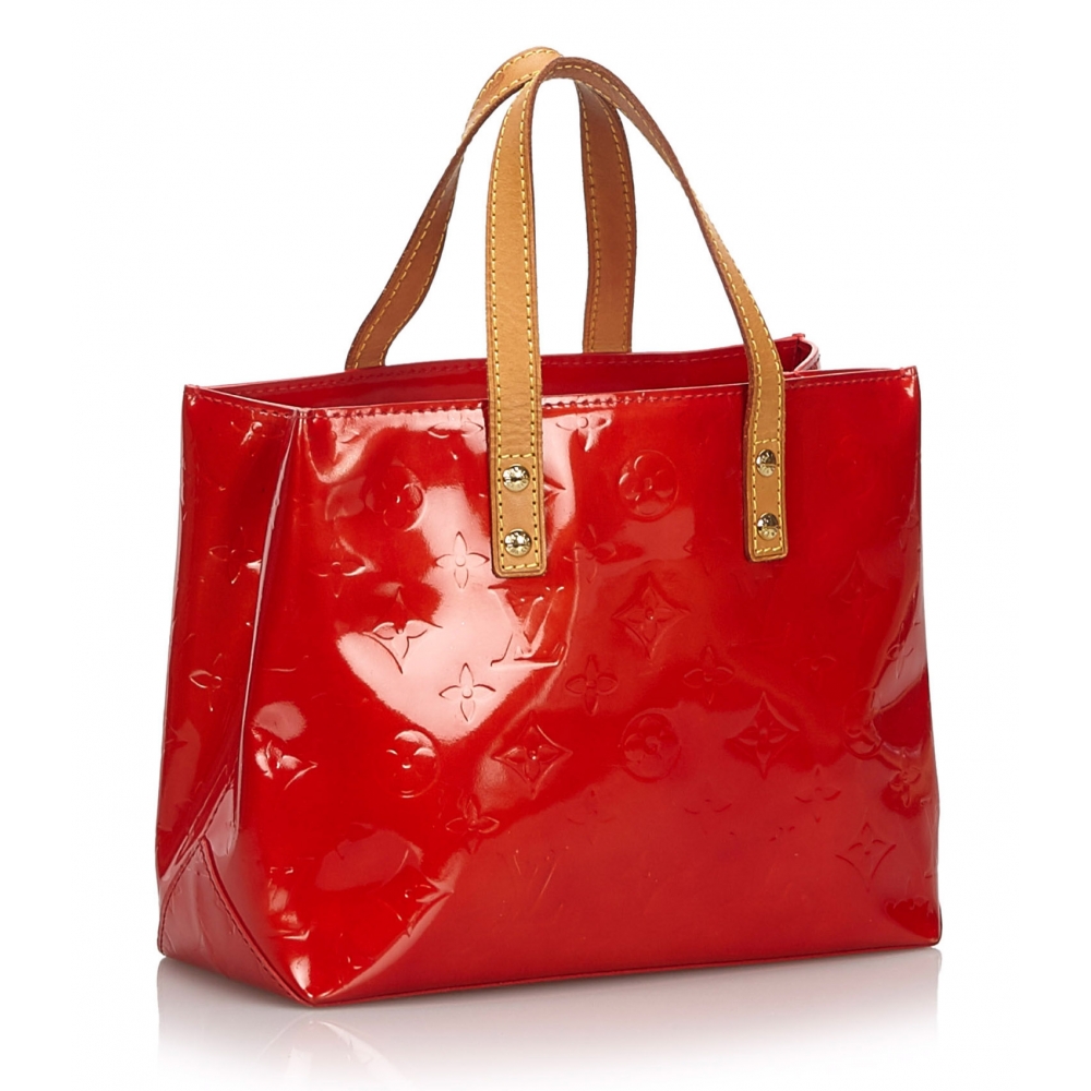 Louis Vuitton Red Monogram Vernis Reade PM Bag at 1stDibs  lv red monogram bag,  red monogram louis vuitton bag, louis vuitton red monogram bag