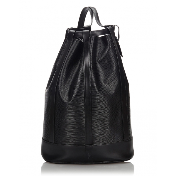 evaluerbare Tjen Implement Louis Vuitton Vintage - Epi Randonnee GM Bag - Black - Leather and Epi  Leather Handbag - Luxury High Quality - Avvenice