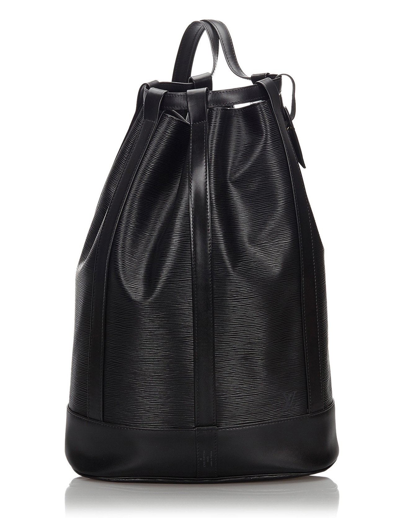 Louis Vuitton Monogram Randonnee GM Leather Fabric Brown Shoulder bag 992