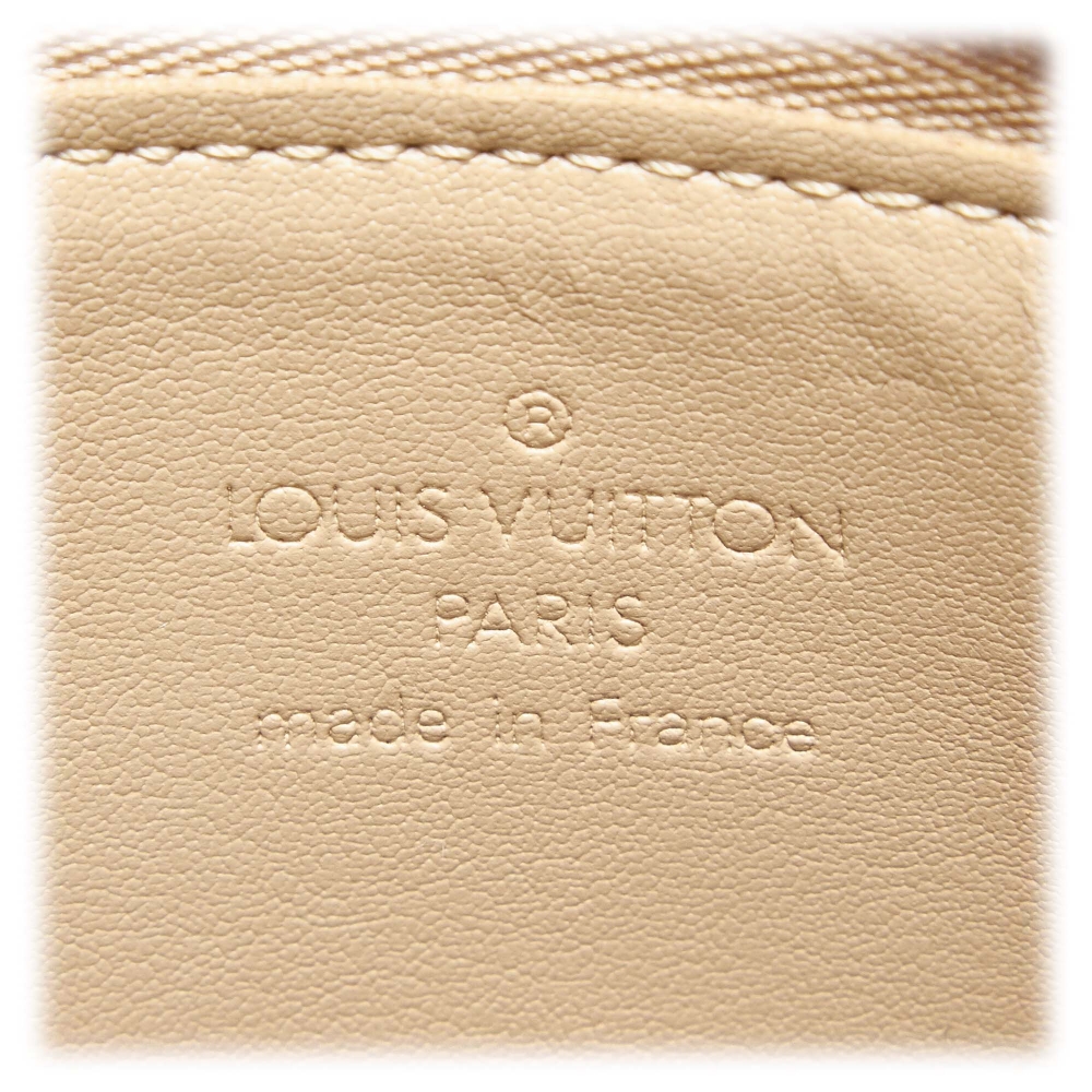 Louis Vuitton Vintage - Vernis Lexington Fleurs Pochette - Beige