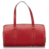 Louis Vuitton Vintage - Epi Soufflot Bag - Red - Leather and Epi Leather Handbag - Luxury High Quality