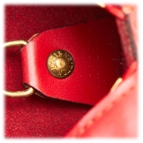 Louis Vuitton Vintage - Epi Soufflot Bag - Rossa - Borsa in Pelle Epi e Pelle - Alta Qualità Luxury