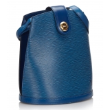 Louis Vuitton Vintage - Epi Cluny Bag - Blu - Borsa in Pelle Epi e Pelle - Alta Qualità Luxury