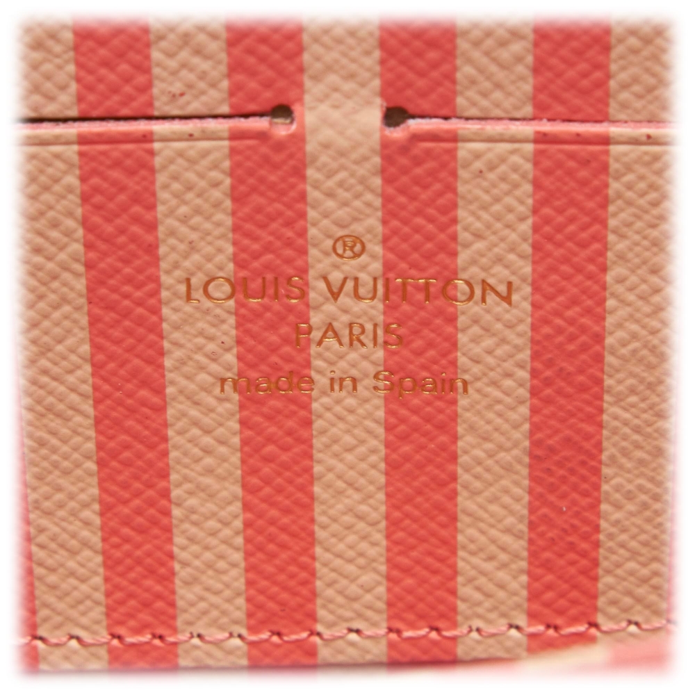 Louis Vuitton Damier Trunk Illustration Zippy Wallet N63026