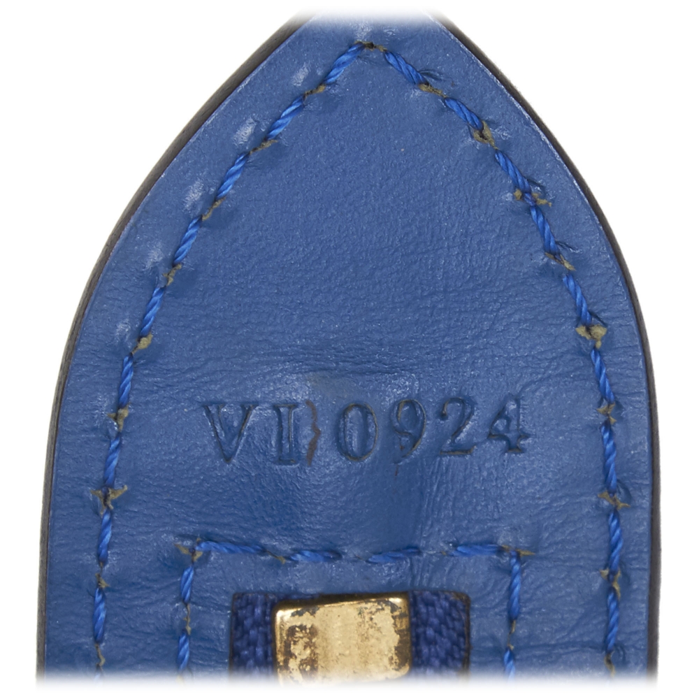 Louis Vuitton Vintage - Epi Saint Jacques PM Short Strap Bag - Blue -  Leather and Epi Leather Handbag - Luxury High Quality - Avvenice