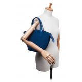 Louis Vuitton Vintage - Epi Saint Jacques PM Short Strap Bag - Blu - Borsa in Pelle Epi e Pelle - Alta Qualità Luxury