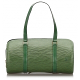 Louis Vuitton Vintage - Epi Soufflot Bag - Green - Leather and Epi Leather Handbag - Luxury High Quality