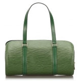 Louis Vuitton Vintage - Epi Soufflot Bag - Green - Leather and Epi Leather Handbag - Luxury High Quality