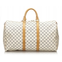 Louis Vuitton Vintage - Damier Azur Sarah Wallet - White Ivory Blue - Damier  Leather Handbag - Luxury High Quality - Avvenice