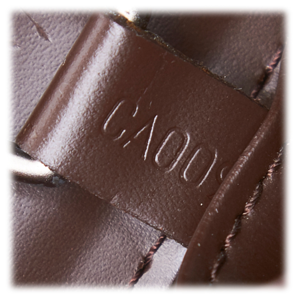 Vintage Louis Vuitton Croisette PM Taupe Epi Leather Shoulder Bag