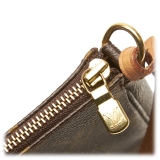 Louis Vuitton Vintage - Monogram Pochette Accessoires Bag - Brown - Leather Handbag - Luxury High Quality