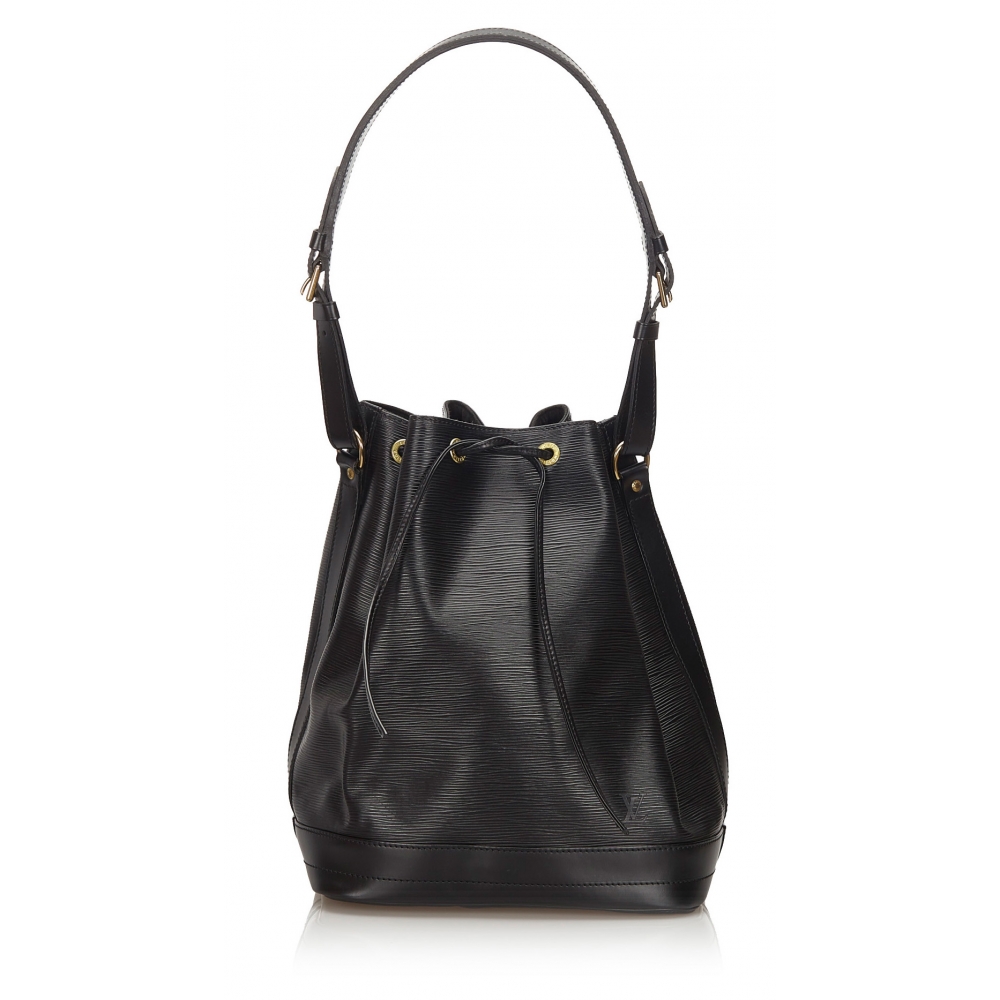 Louis Vuitton Vintage - Epi Noe Bag - Black - Leather and Epi
