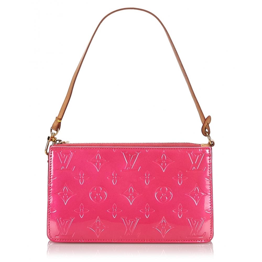 Louis Vuitton Vernis Lexington Fleurs Pochette Pink 17731