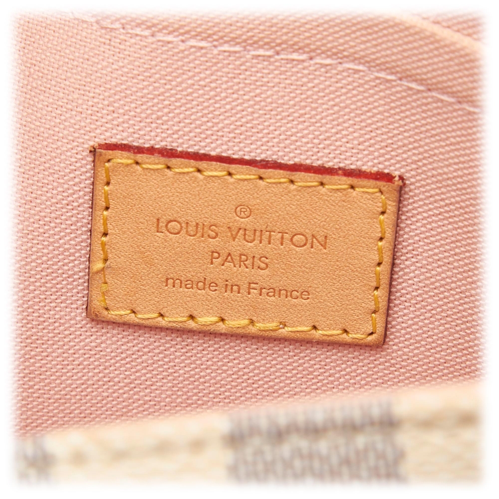 Louis Vuitton Vintage - Damier Azur Croisette Bag - White Ivory Blue ...