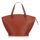 Louis Vuitton Vintage - Epi Saint Jacques PM Short Strap Bag - Marrone - Borsa in Pelle Epi e Pelle - Alta Qualità Luxury