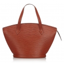 Louis Vuitton Vintage - Epi Saint Jacques PM Short Strap Bag - Brown - Leather and Epi Leather Handbag - Luxury High Quality