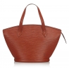 Louis Vuitton Vintage - Epi Saint Jacques PM Short Strap Bag - Marrone - Borsa in Pelle Epi e Pelle - Alta Qualità Luxury