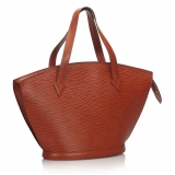 Louis Vuitton Vintage - Epi Saint Jacques PM Short Strap Bag - Brown - Leather and Epi Leather Handbag - Luxury High Quality