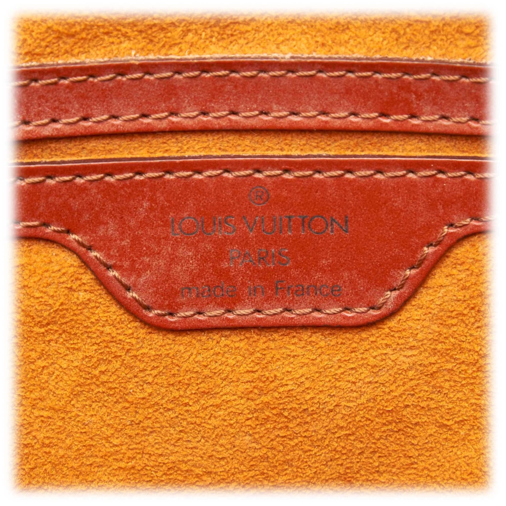 Louis Vuitton LV188 Louis Vuitton Saint Jacques PM Brown Epi Leather